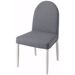 Обеденный набор Ikea Danderyd/Vissle 74/134x80см 1+2 (Шпон дуба/Белый/Серый) Thumb