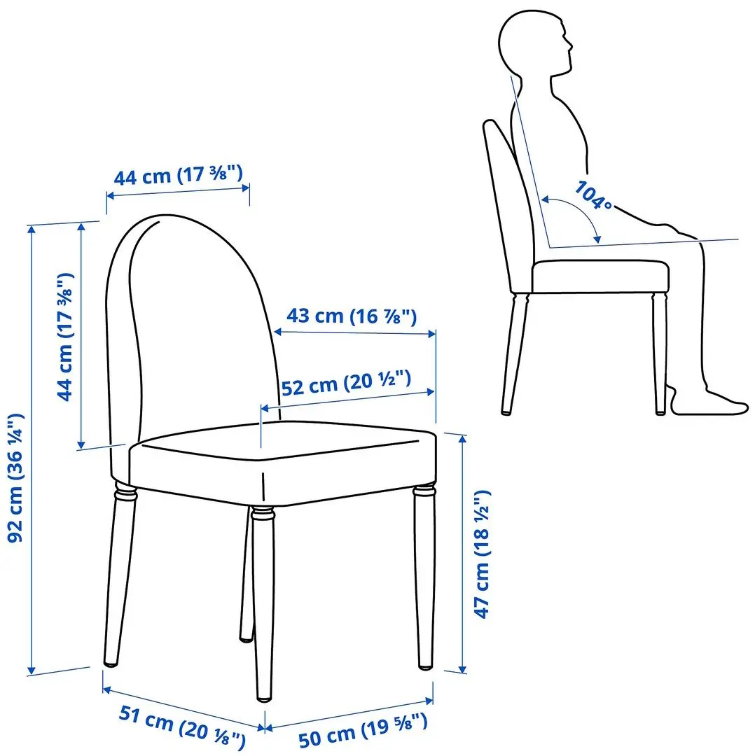 Обеденный набор Ikea Danderyd/Vissle 74/134x80см 1+2 (Шпон дуба/Белый/Серый)