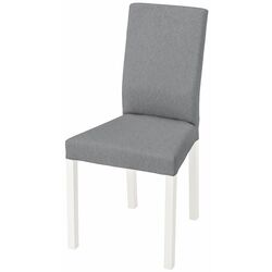 Обеденный набор Ikea Norberg/Kattil/Knisa 1+2 (Белый/Серый) Thumb