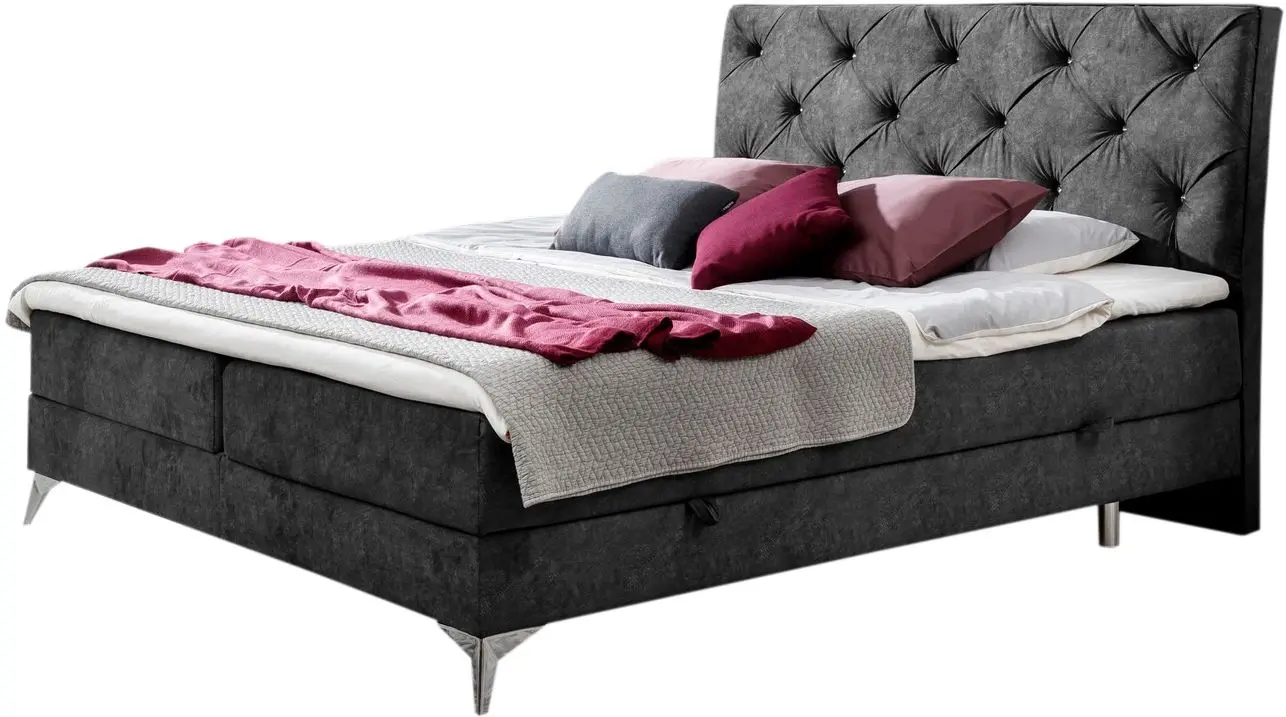 Pat Eltap Adel Dora 95 cu mecanism de ridicare 160x200 (Graphite)