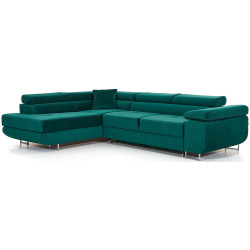 Canapea de colt Eltap Anton Kronos 19 Left (Green) Thumb