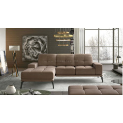 Canapea de colt Eltap Torrense Monolith 09 Left (Brown Light)