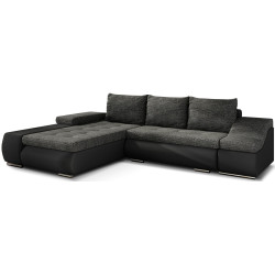 Диван угловой Eltap Ontario Berlin 02/Soft 11 Left (Black) Thumb