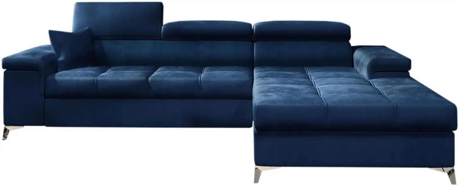 Canapea de colt Eltap Ricardo Monolith 77 Right (Blue) - 2