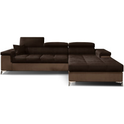 Canapea de colt Eltap Ricardo Monolith 29/Monolith 09 Right (Brown Dark/Brown Light) Thumb