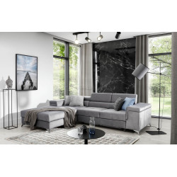Диван угловой Eltap Ricardo Monolith 84 Left (Gray Light)