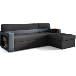 Canapea de colt Eltap Rico Soro 95/Soro 76 Right (Graphite/Blue) Thumb