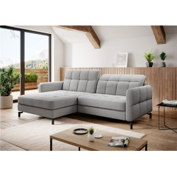 Canapea de colt Eltap Lorelle Omega 02 Left (Gray Light)