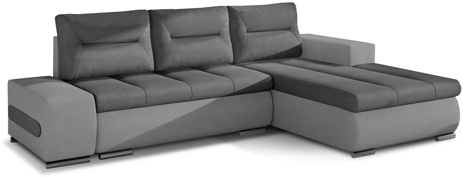 Canapea de colt Eltap Ottavio Soro 93/Soro 83 Right (Gray/Gray Light) - 2