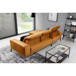 Canapea de colt Eltap Torrense Monolith 48 Left (Orange) Thumb