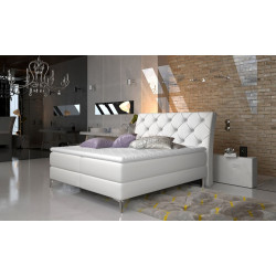 Pat Eltap Adel Soft 17 cu mecanism de ridicare 160x200 (White)