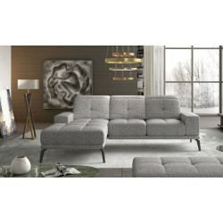 Canapea de colt Eltap Torrense Berlin 01 Left (Gray)