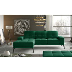 Canapea de colt Eltap Torrense Monolith 37 Left (Emerald)