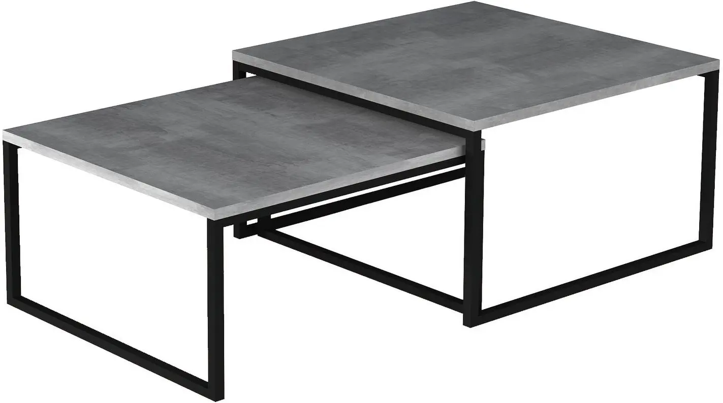 Set mese pentru reviste Eltap Nevio (Beton)