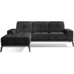 Canapea de colt Eltap Torrense Dora 96 Left (Anthracite) Thumb