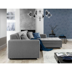 Диван угловой Eltap Sorento Sawana 14/Soft 17 Right (Black/White) Thumb