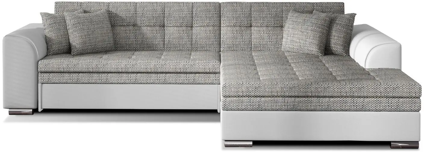 Диван угловой Eltap Sorento Berlin 01/Soft 17 Right (Gray/White) - 2