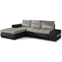 Диван угловой Eltap Ottavio Berlin 01/Soft 11 Left (Gray/Black) Thumb