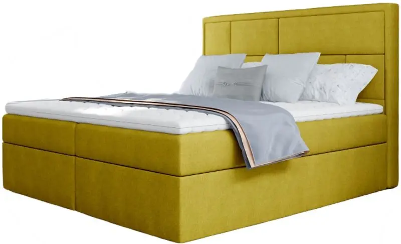 Pat Eltap Meron Omega 68 cu mecanism de ridicare 160x200 (Yellow)