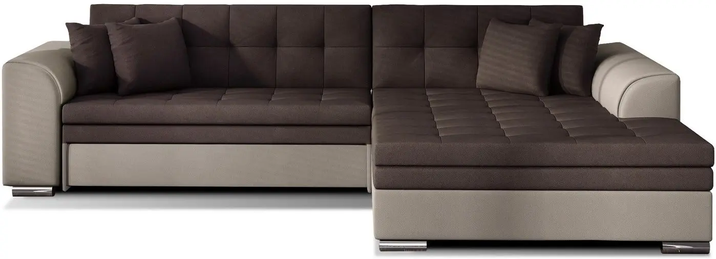 Диван угловой Eltap Sorento Jasmine 29/Jasmine 22 Right (Brown/Beige) - 2