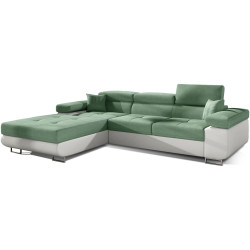 Диван угловой Eltap Armando Soro 34/Soft 17 Left (Green/White) Thumb