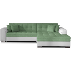 Диван угловой Eltap Sorento Soro 34/Soft 17 Right (Green/White) Thumb