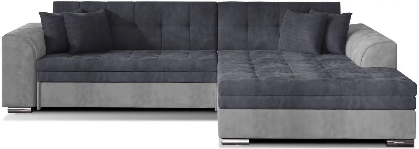 Диван угловой Eltap Sorento Paros 06/Paros 05 Right (Graphite/Gray Light) - 2