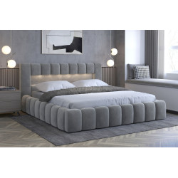 Pat Eltap Lamica Monolith 85 cu mecanism de ridicare 160x200 (Gray)