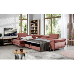 Canapea de colt Eltap Anton Monolith 84/Monolith 97 Left (Gray Light/Dark Graphite) Thumb