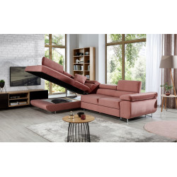 Canapea de colt Eltap Anton Monolith 84/Monolith 97 Left (Gray Light/Dark Graphite) Thumb