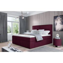 Pat Eltap Meron Matt Velvet 68 cu mecanism de ridicare 180x200 (Burgundy)