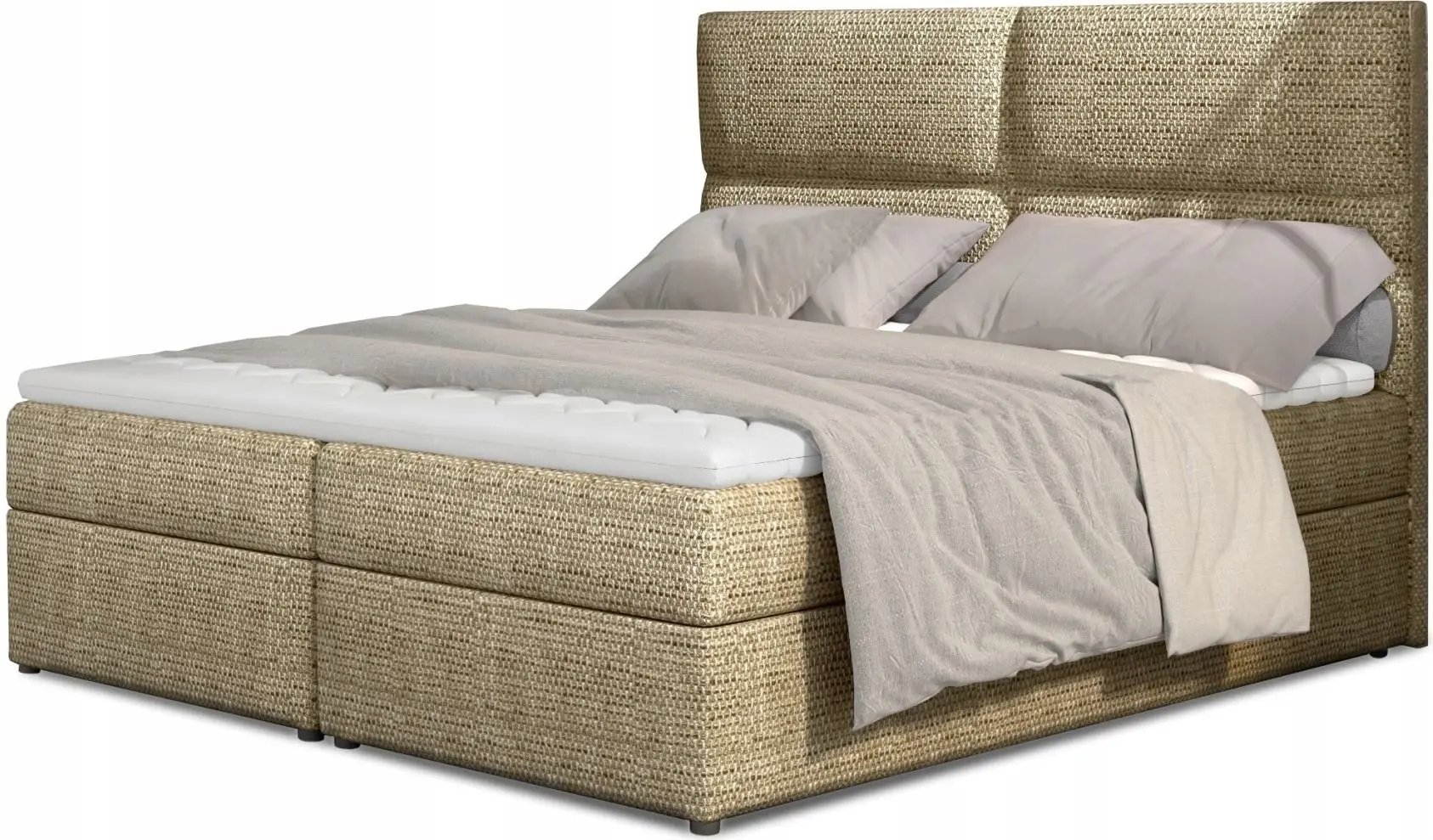 Pat Eltap Amber Berlin 03 cu mecanism de ridicare 180x200 (Beige)