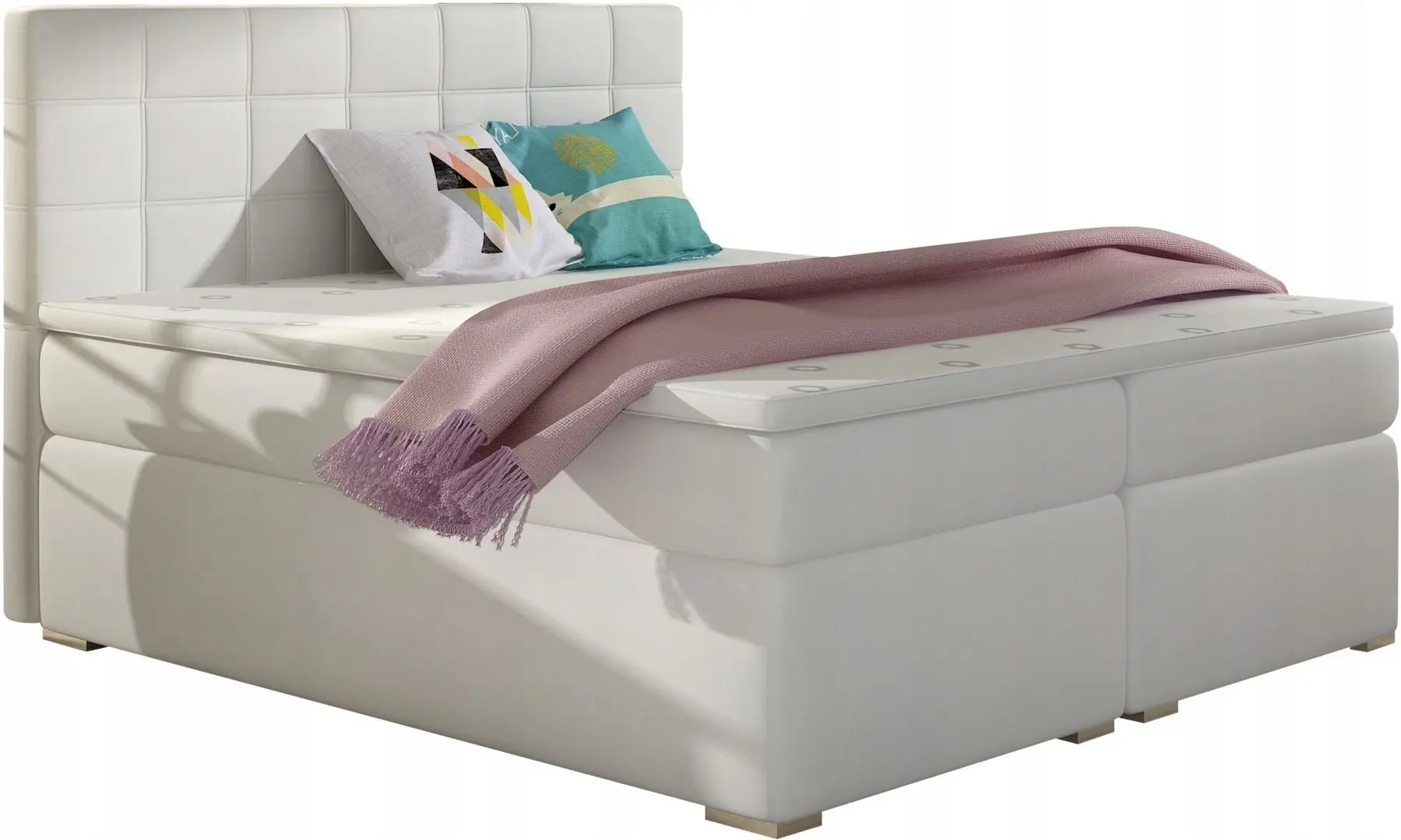 Pat Eltap Alice Soft 17 cu mecanism de ridicare 180x200 (White)