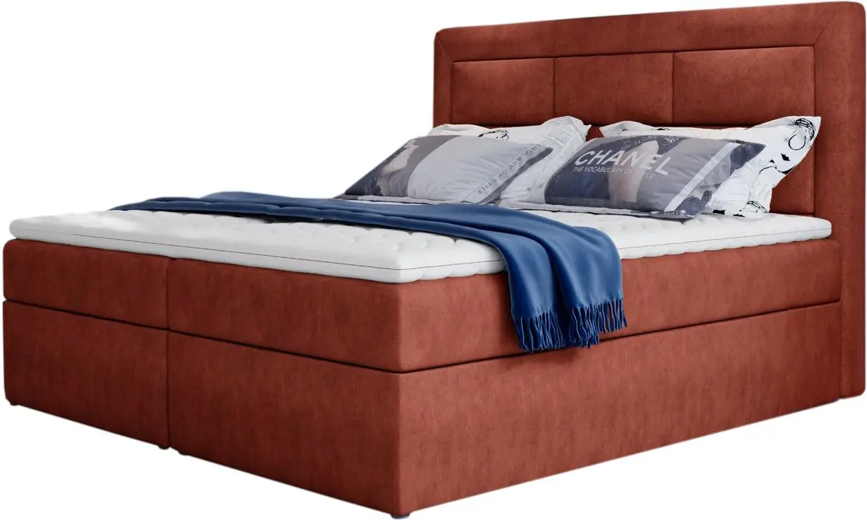 Pat Eltap Vivre Dora 63 cu mecanism de ridicare 160x200 (Brick)