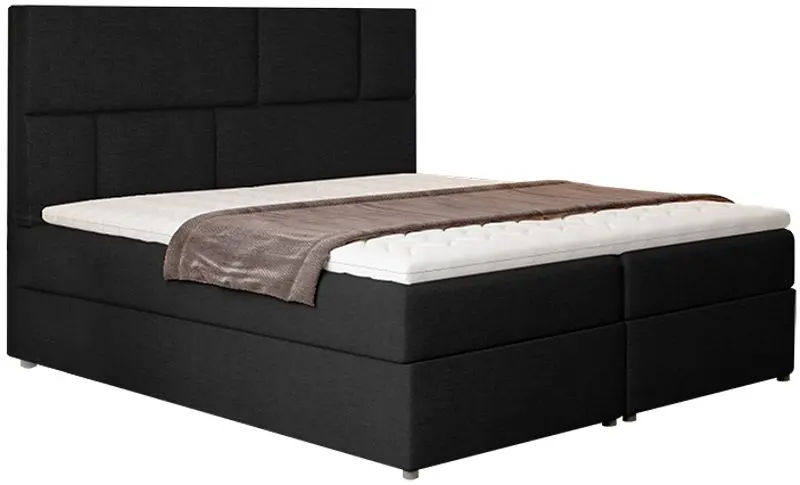 Pat Eltap Florence Sawana 14 cu mecanism de ridicare 180x200 (Black)