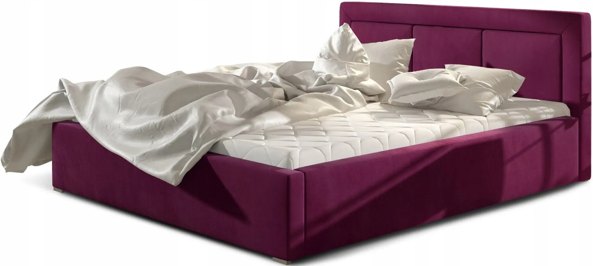Кровать Eltap Belluno Matt Velvet 68 140x200 (Burgundy)
