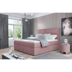 Pat Eltap Meron Matt Velvet 63 cu mecanism de ridicare 140x200 (Mountbatten Pink)