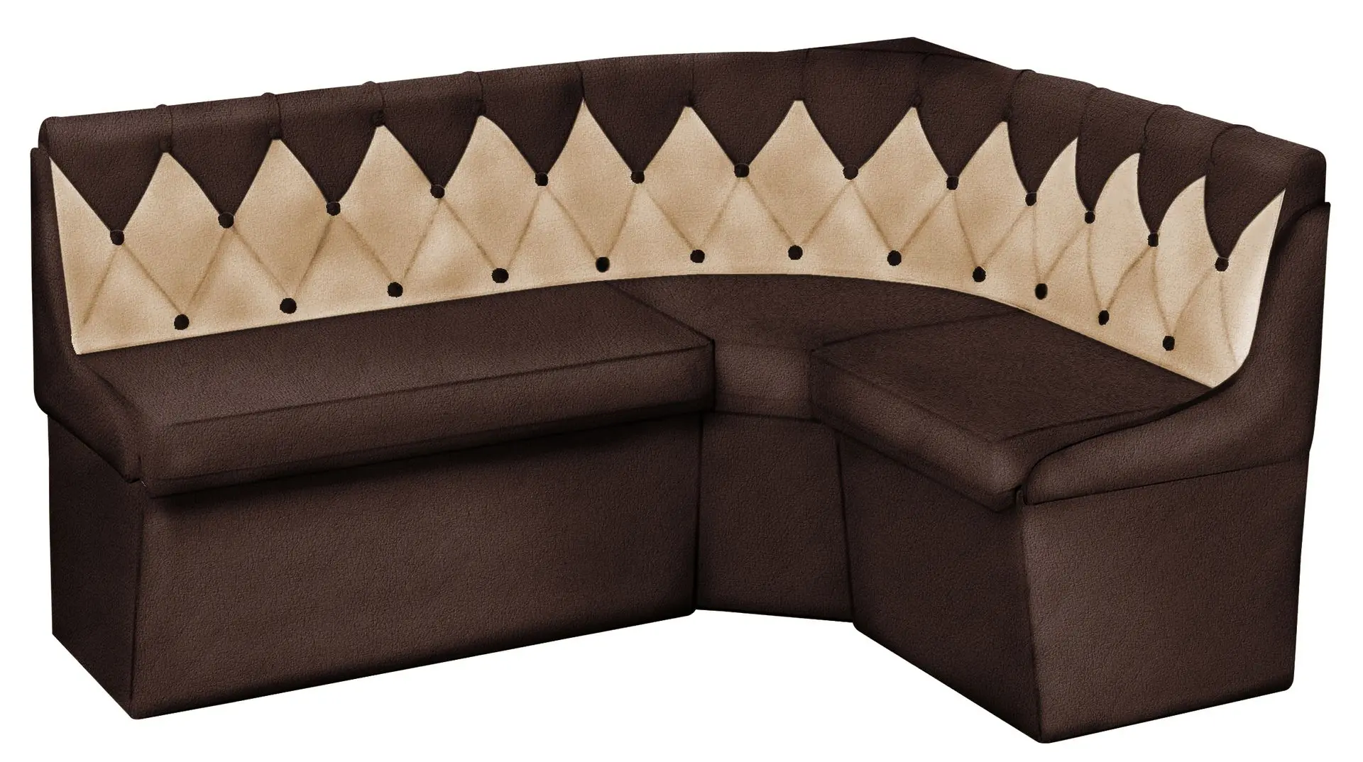 Coltar de bucatarie Modern Orion 2231/2238 (Dark Brown/Coffee Milk)