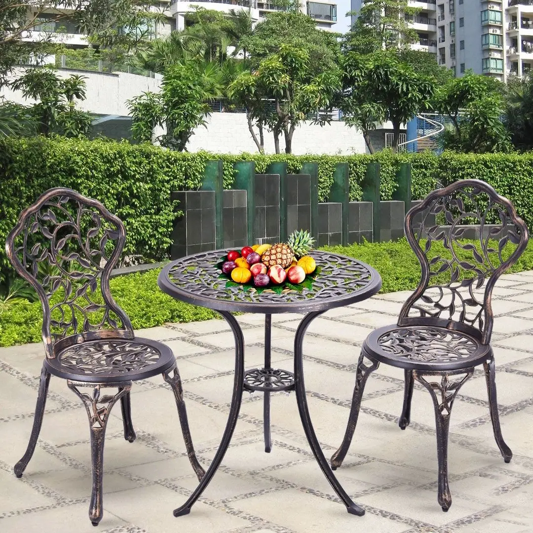 Комплект садовой мебели Costway OP70770 (Rustic Brown) - 9