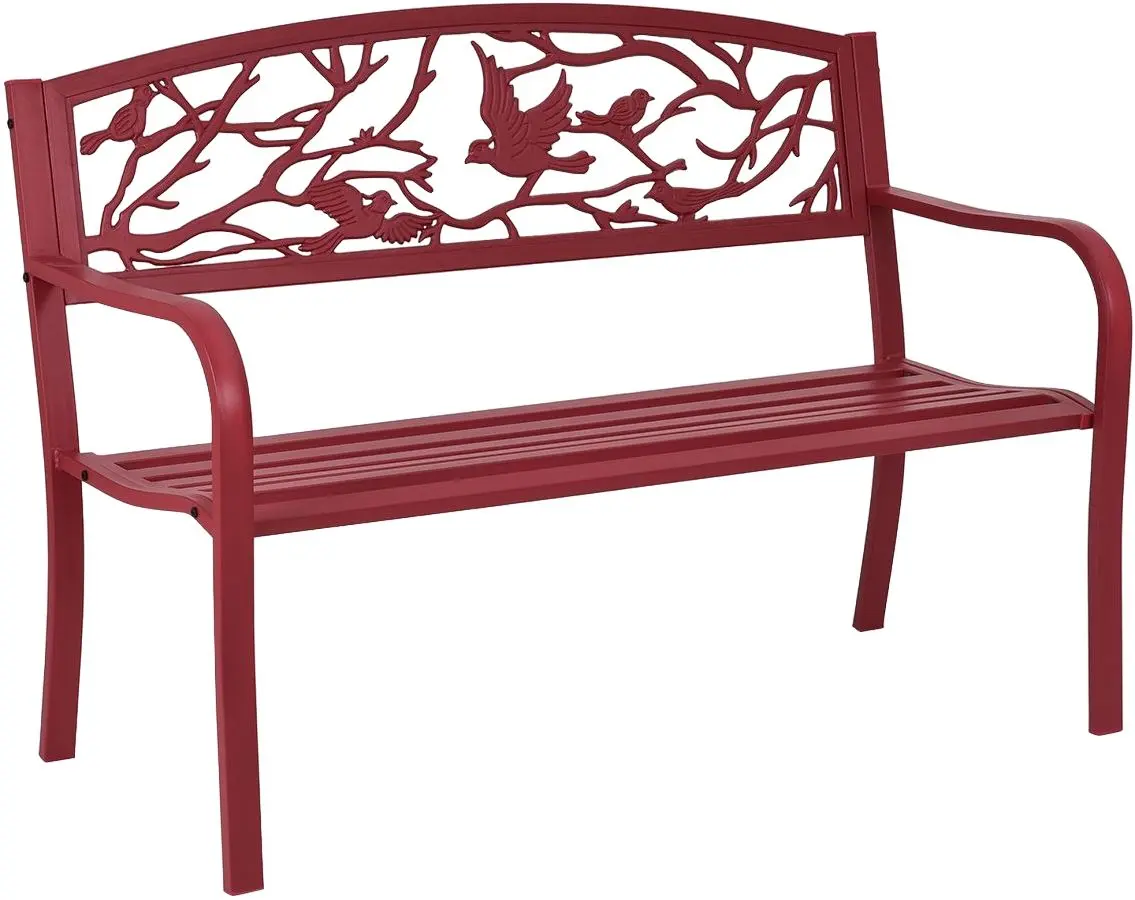 Banca Costway OP70536 (Red) - 2