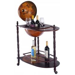 Барный сервировочный стол Costway HW51940 (Brown) Thumb