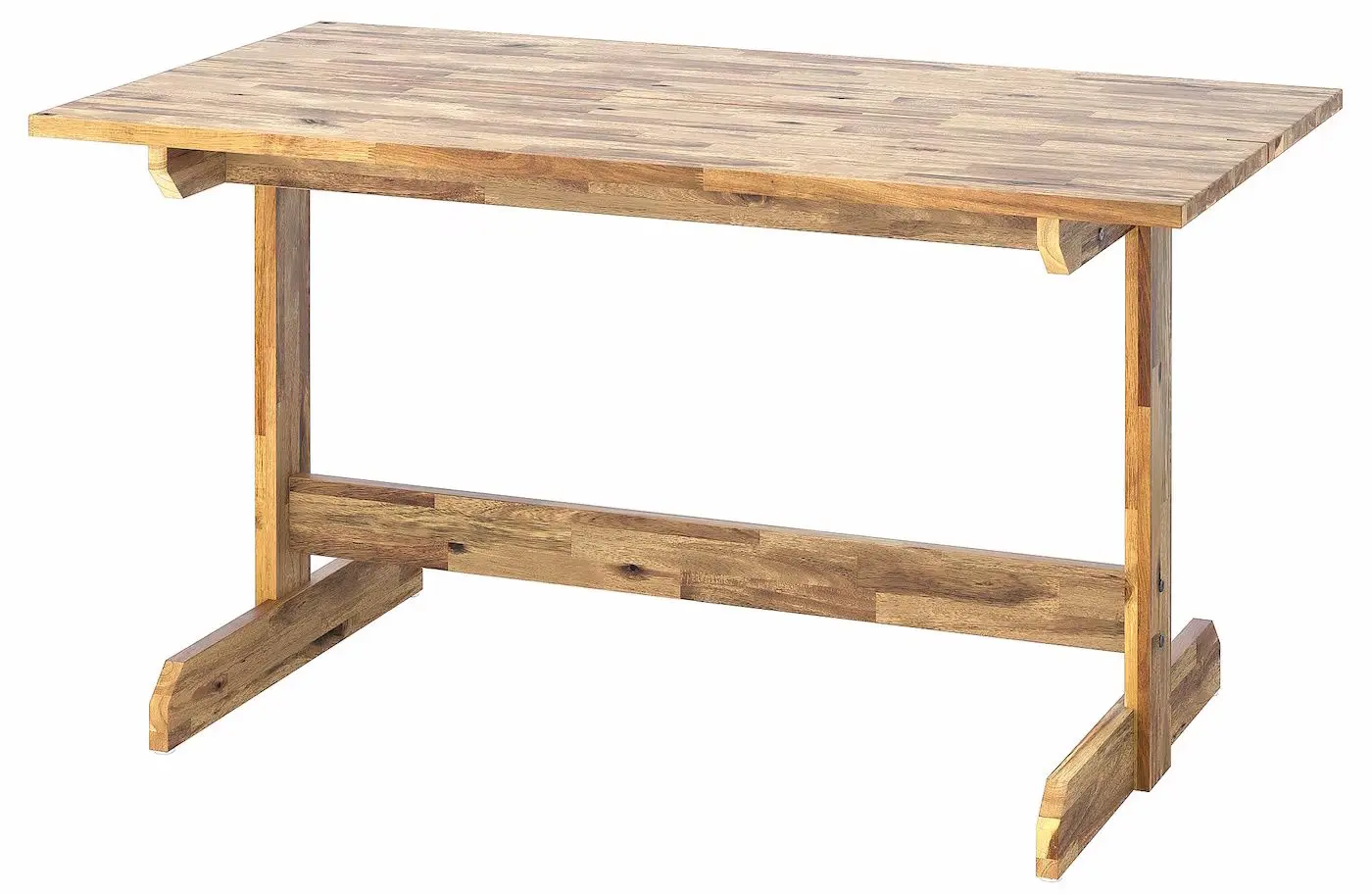 Обеденный набор Ikea Nackanas 140см 1+4 (Акация)