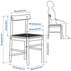 Обеденный набор Ikea Nackanas 140см 1+4 (Акация) Thumb