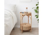 Masa pentru reviste Ikea Tolkning lucrat manual 52cm (Natural)