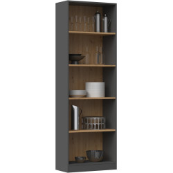 Etajera TopEshop R-60 (Anthracite/Artisan Oak) Thumb