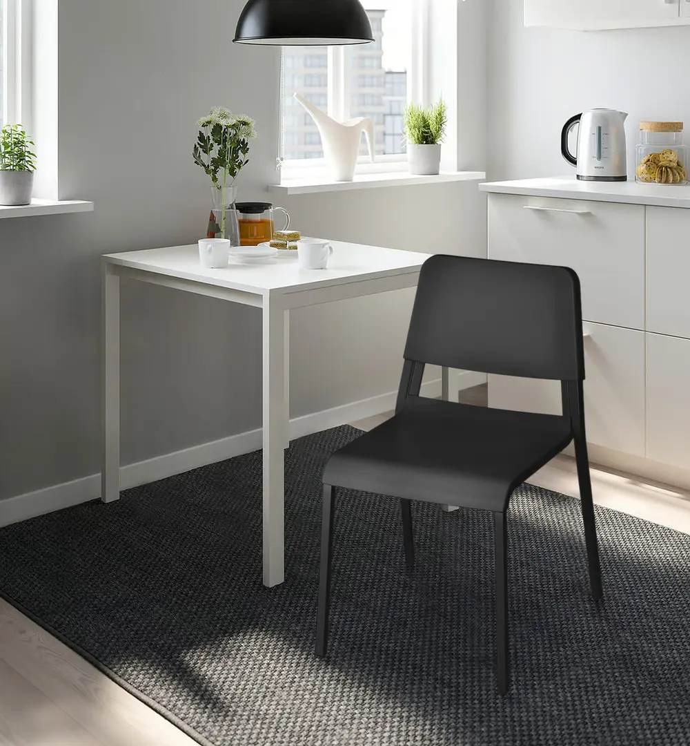 Scaun Ikea Teodores (Negru)