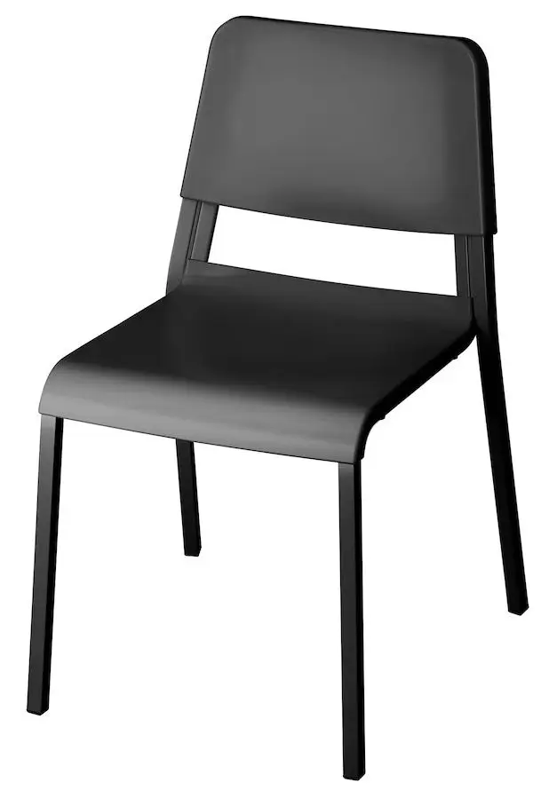 Scaun Ikea Teodores (Negru) - 2