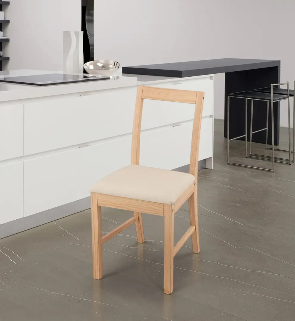 Стул Ikea Pinntorp/Katorp (Светло-коричневый/Натуральный)