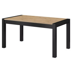 Masa extensibila Helvetia Aktiv 160cm (Taurus Oak/Black Matt) Thumb