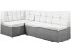 Кухонный уголок Modern Como 2300/2233 White/Dark Gray (угол 7)